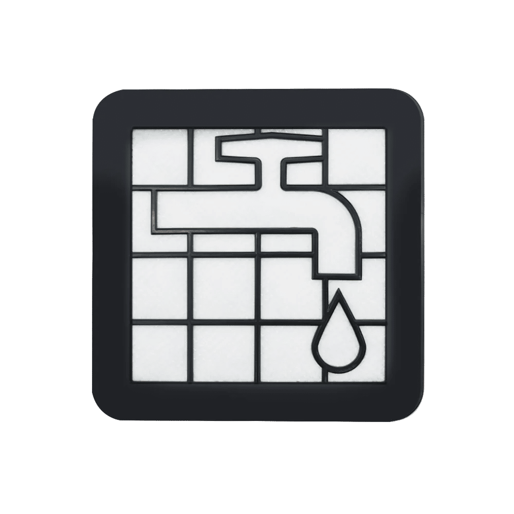 Description Picture 4 of itemWashable Motor Foam Filter  Replacements for Philips FC9331/09 FC9332/09 FC8010/01 Vacuum Cleaner Filter Cartridges Parts