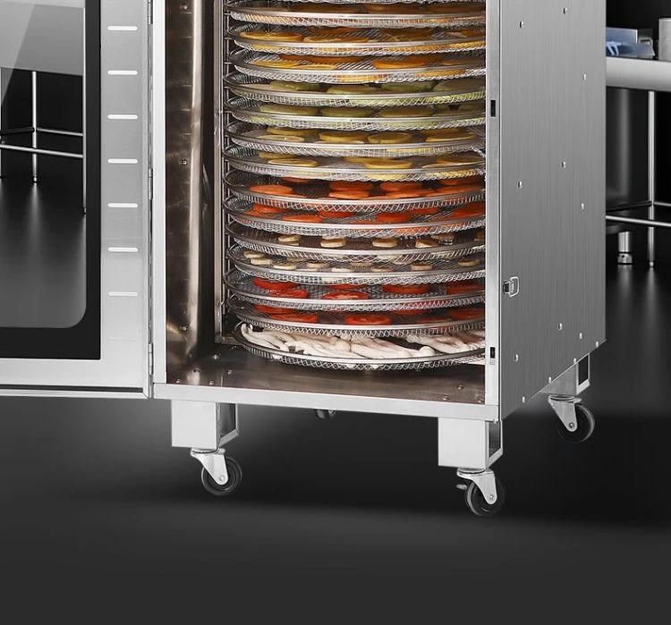 Description Picture 3 of itemLarge Commercial Dry Fruit Machine Automatic Rotating Fruit Dryer Household Fruit and Vegetable Air Dryer Food Dehydrator
