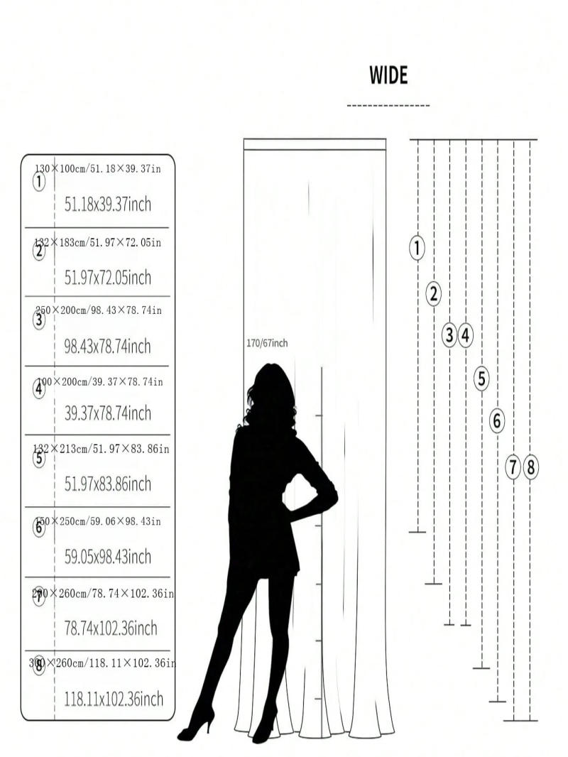 Description Picture 3 of itemHook And Loop Fastener Curtain with High Sticky Velcros Casual-Comfy 100% Polyester Sheer Curtain for Home Living Room Bedroom