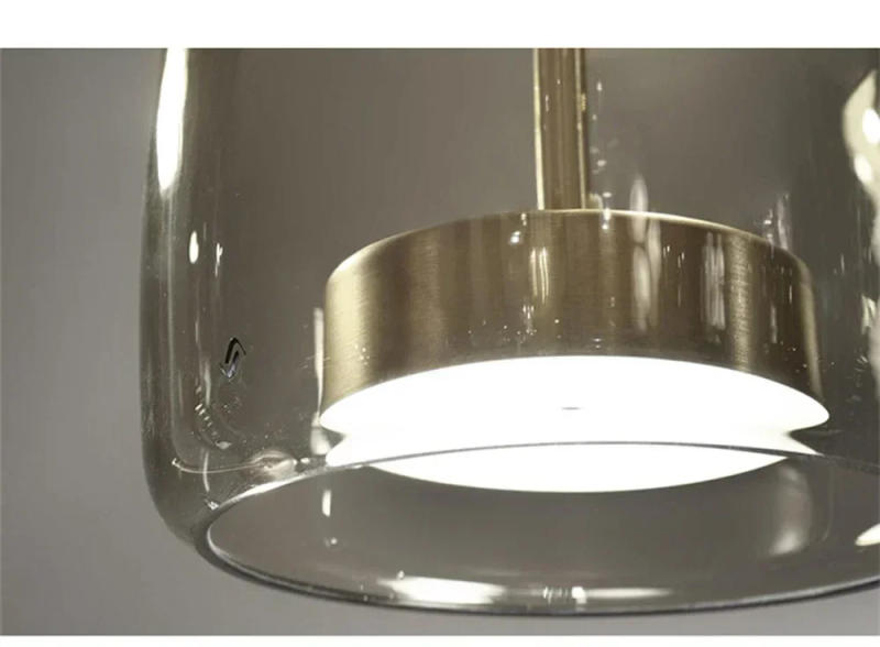 Description Picture 4 of itemMinimalist Glass Pendant Lights for Kitchen Dining Room Bedroom Hotel Bedside Led Hanging Lamp Ceiling Chandeliers Cafe Home
