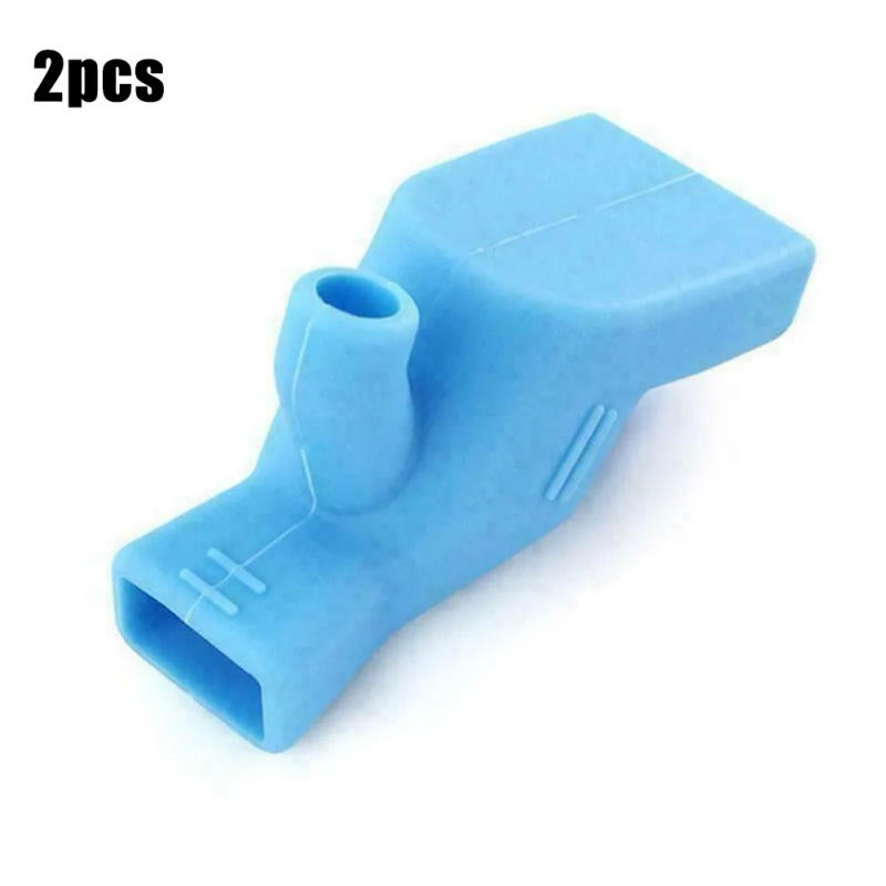 Description Picture 6 of item2pc Silicone Kitchen Extension Tap Filter Nozzle Faucet Extender  Water Saving Tap Nozzle Bathroom Sink Accessories