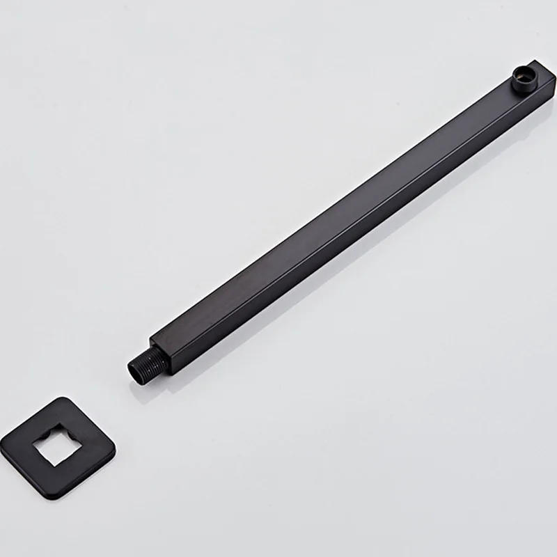 Description Picture 6 of item30cmx30cm Black Rain Shower Ultra Thin Rain Shower Head with Arm & Chuveiro Ducha 40cm Arm.Accessorie Banheiro