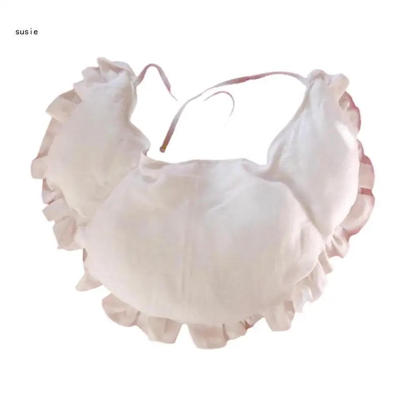 Description Picture 2 of itemX7YA Victorian Bumroll Bum Pad Bustle Pannier White Petticoat Underskirt for LARP