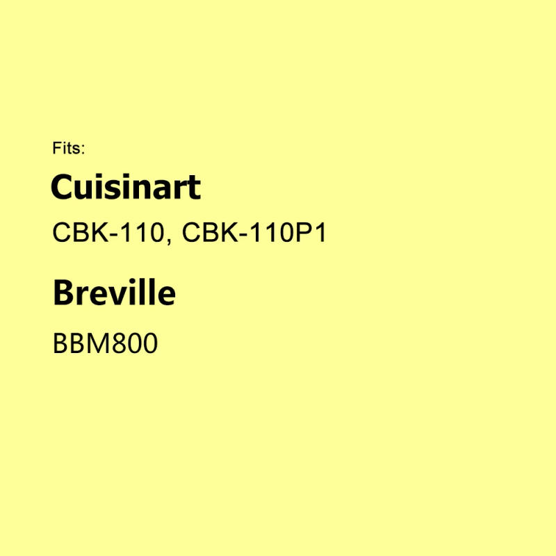 Description Picture 4 of item1pc Bread Maker Machine Blade Parts CBK-110KP Knife Kneader Paddle for Cuisinart CBK-110 CBK-110P1 Breville BBM800