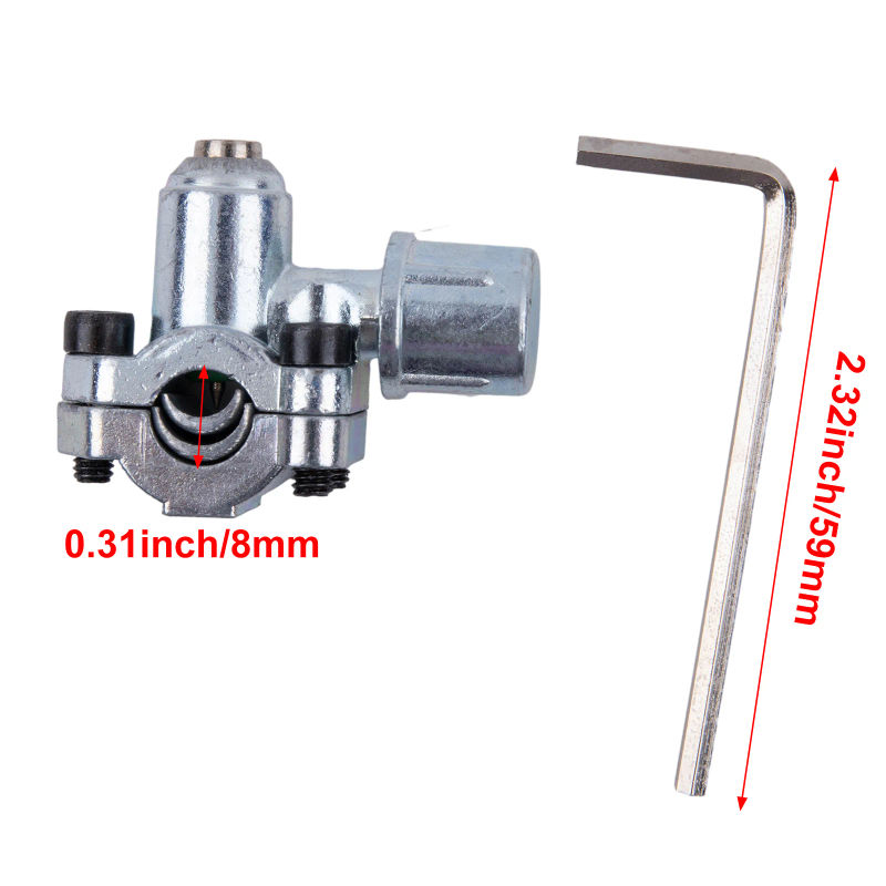 Description Picture 2 of item1/4 5/16 3/8inch Refrigerator Piercing Puncture Valve With Spanner Air Conditioner Line Tap Valves Sliver