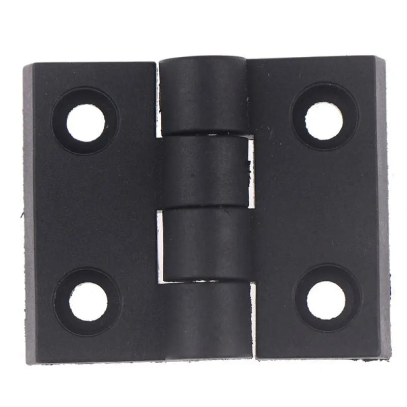 Description Picture 6 of itemProfessional ABS Plastic Plastic Door Hinge Hardware Durable Cabinet Door Hinge Wear-resistant Black Door Bearing For Furniture