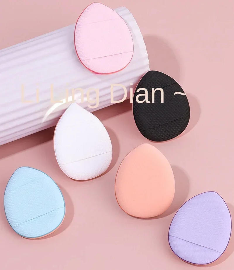Description Picture 3 of item6pcs Mini Finger Powder Puff Makeup Sponge For Foundation Reusable Loose Powder Puff Suitable For Women's Makeup Functional Tool
