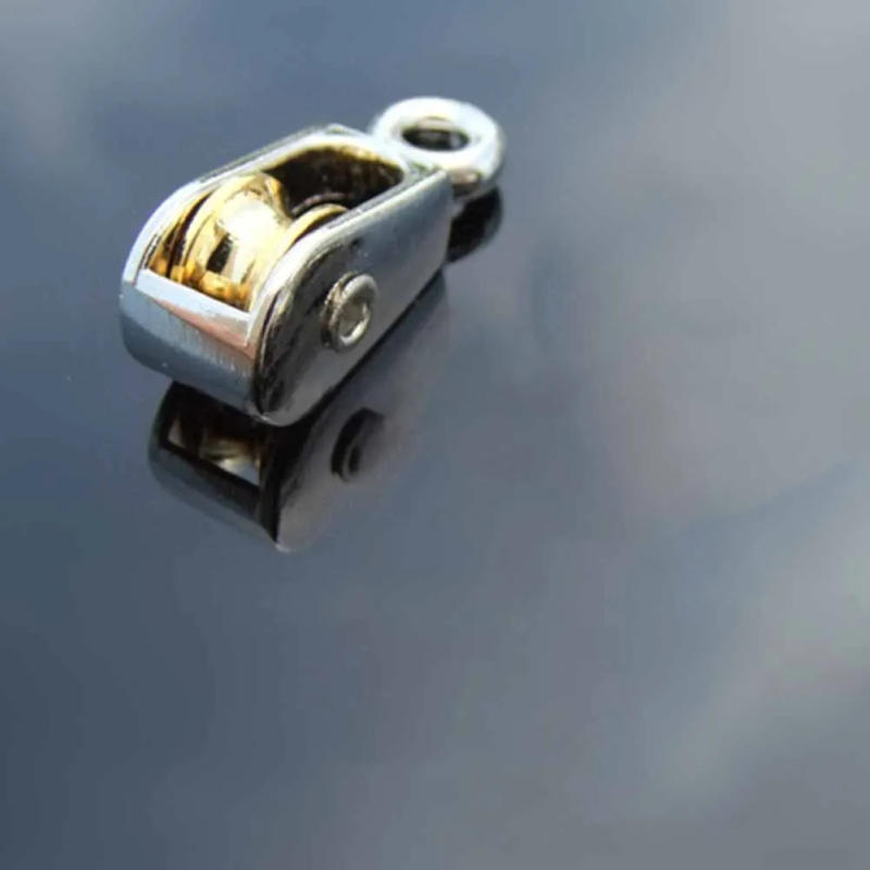 Description Picture 3 of itemSingle Fixed Pulley 36/52/75mm Beautiful DIY Making Metal Sheave Miniature Pulley Non-rust Pulley Small Pulley