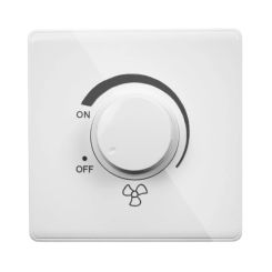 Adjustment Stepless Speed Controller Wall 220V 10A Dimmer Light Lighting Control Ceiling Fan Speed Control