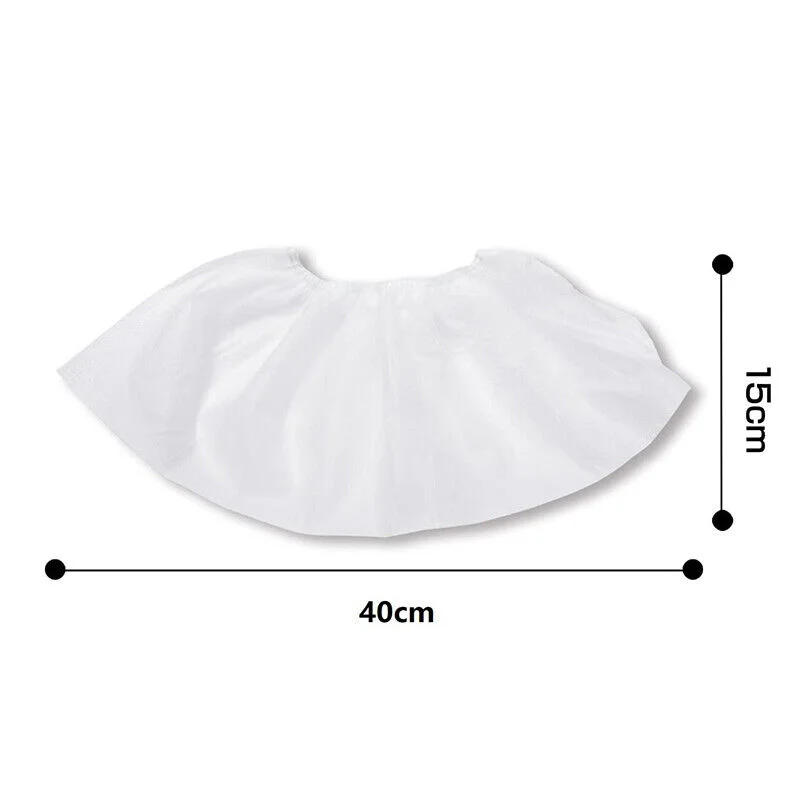 Description Picture 2 of item100Pack Disposable Boot Shoe Covers Non Slip Large Foot Booties for Indoors Contractors Floor Carpet Shoe Coverings Protectors