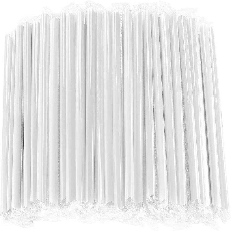 Description Picture 5 of item100Pcs Disposable Elbow Plastic Straws For Kitchen Utensils Bar Party Drink Accessories Striped Bendable Cocktail Straws