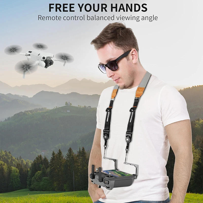 Description Picture 4 of itemRCSTQ For DJI RC/ RC 2 Drone Remote Control Balance Strap System for DJI Mini 3 / Mini 3 Pro / Mini 4 Pro/ Dji Air 3 Accessories