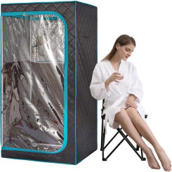 Portable Far Infrared Sauna with FAR Infrared Carbon Panels Home Spa Detox Body Therapy  Sweat Steaming Home Beauty Salon 사우나