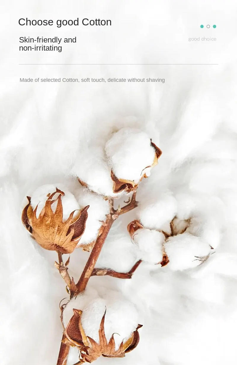 Description Picture 4 of itemDisposable Double-sided Makeup And Makeup Removal Cotton Pads For Cleaning And Wet Application Of Facial Bags, Portable(240pcs)