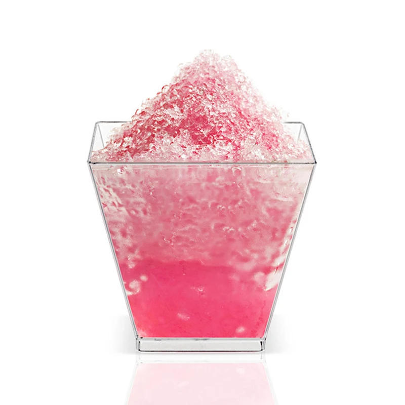 Description Picture 6 of item25pcs 60ML Disposable Dessert Cup Plastic  Party Supplied Smoothie  Ice Cream  disposable cup with lid