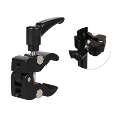 Metal Super Clamp Magic Arm Clamp Crab Pliers Clip For DSLR Camera Monitor LED Light Photo Studio Fotografia Accessories