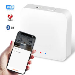 Bluetooth 5.0 ZigBee 3.0 Multi Mode Remote Controller Tuya 3.0 Intelligent Home Appliances 2.4G WIFI Wireless Smart Gateway Hub