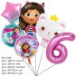 6pcs number 6 set