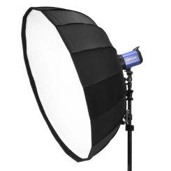 Selens 65/85/105cm Quick Folding 16 Rods Beauty Dish Umbrella Softbox with Diffuser Bowens Mount Soft Box for Studio Portrait