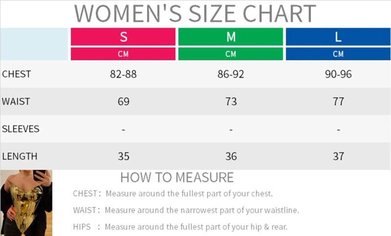 Description Picture 5 of itemY2K Sexy Lady Shiny Gold Silver Corsets Bustiers Women PU Leather Crown Girdle Slimming Waist Low-cut Corset Tops Curve Shaper