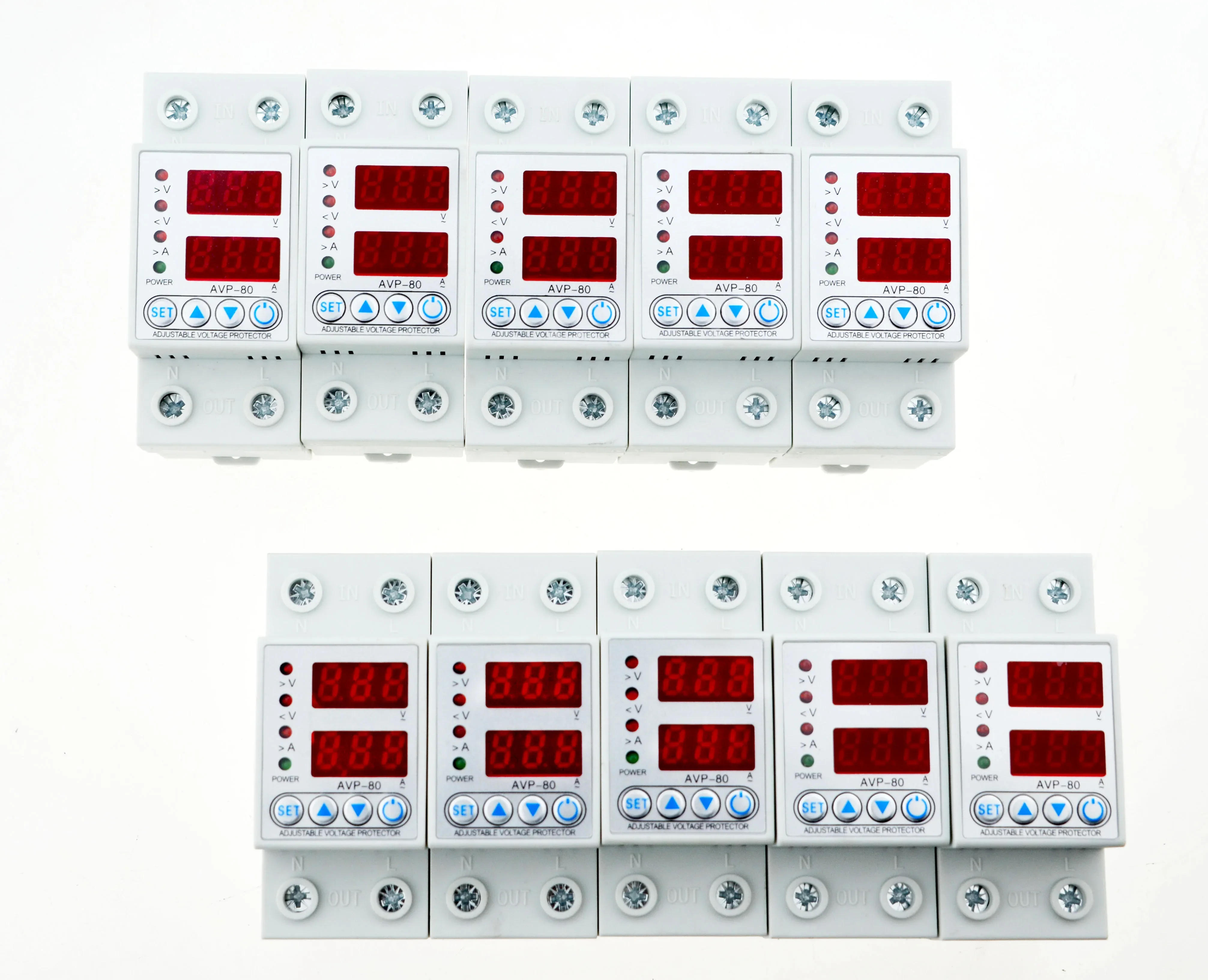 Description Picture 5 of itemHigh quality Voltage Protector Adjustable Over Under Voltage Protector Electric Power Protector