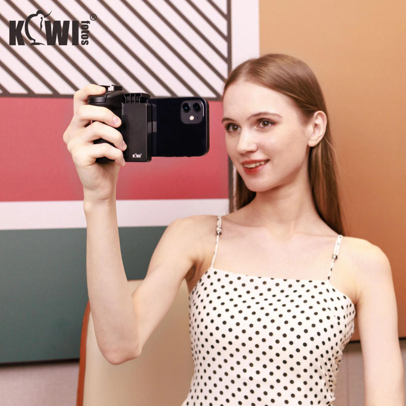 Description Picture 3 of itemWireless Remote Phone Grip Handheld Snapgrip iPhone Camera Hand Grip With Shutter 1/4" Screw for iPhone 15 Selfie Stick Tripod