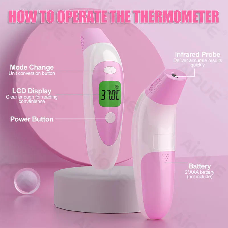 Description Picture 5 of itemYASEE Ear Frontal  Medical Thermometer Fast Fever Clinical  Digital Febril  Baby Monitoring Contact Corporal At Home