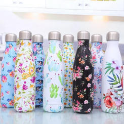 Stainless Steel Water Bottle for Hot and Cold Drinks Double Wall Vacuum Insulated Laser Engraved Christian Art Gifts