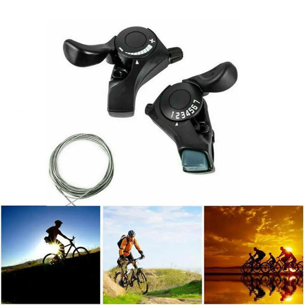 Description Picture 2 of itemBike Transmission High Quality 6.7/21 Speed TX30-7 MTB Trigger Shifters Thumb Gear Shift Levers Bicycle Derailleur
