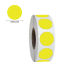 empty yellow round