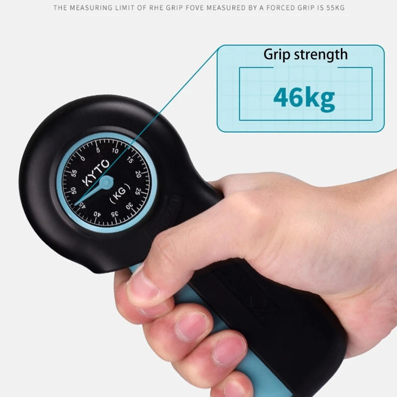 Description Picture 4 of itemHand Dynamometer Grip Power Strength Measurement Meter Fitness Training Strengthener Gym Wrist Arm Muscle Exerciser