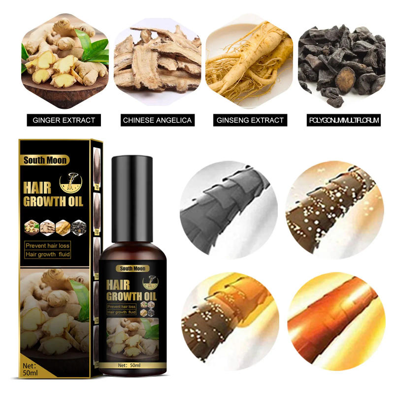 Description Picture 3 of itemAnti hair loss spray anti hair loss hair nutrition growth agent essence promotes hair growth,Hair essential oil.