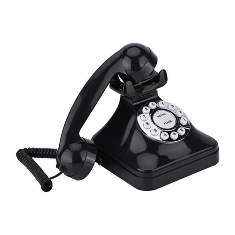 Description Picture 5 of itemWX-3011 Vintage Telephone Landline Retro Old Style Phone Support Flash Re-dial Reserve Function for Home Hotel Office Business