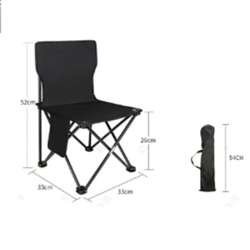 Description Picture 4 of item1PC Portable Fshing Stool Beach Chair Camping Picnic Chair Sketch chair outdoor Collapsible Stool Fishing Bench