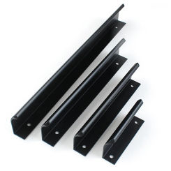 Kitchen Cupboard Handles Drawer Knobs Furniture Handle Bedroom Hardware Gold Black Hidden Cabinet Pulls Aluminum Alloy