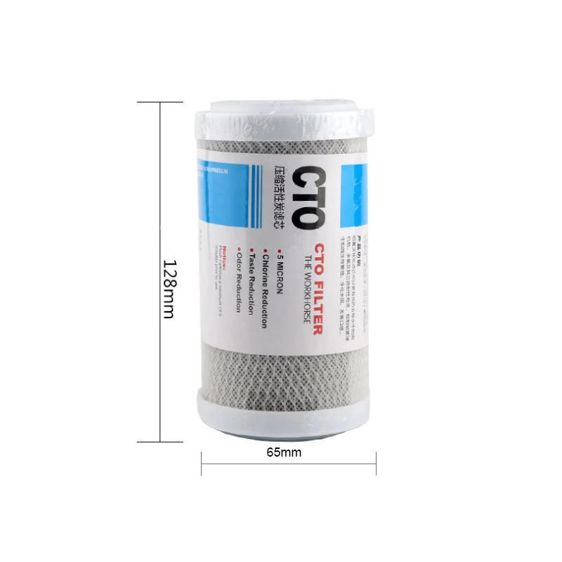 Description Picture 2 of itemWater Purifier Filter 5 inch CTO compressed activated carbon Water Replacement Cartridge RO Reverse Osmosis System Kitchen Part