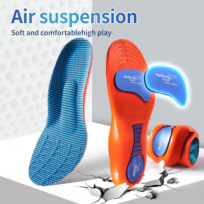 Description Picture 4 of itemNew Sports Elasticity Insoles For Shoes Sole Technology Shock Absorption Breathable Running Insoles For Feet Orthopedic Insoles