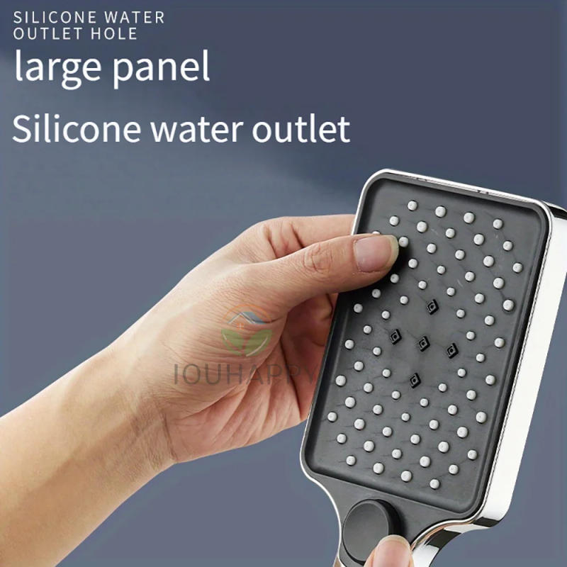 Description Picture 2 of itemRainfall Shower Head Large Flow Showerhead 3 Mode Adjustable High Pressure Water Saving Shower Mixer for Bathroom Accessories