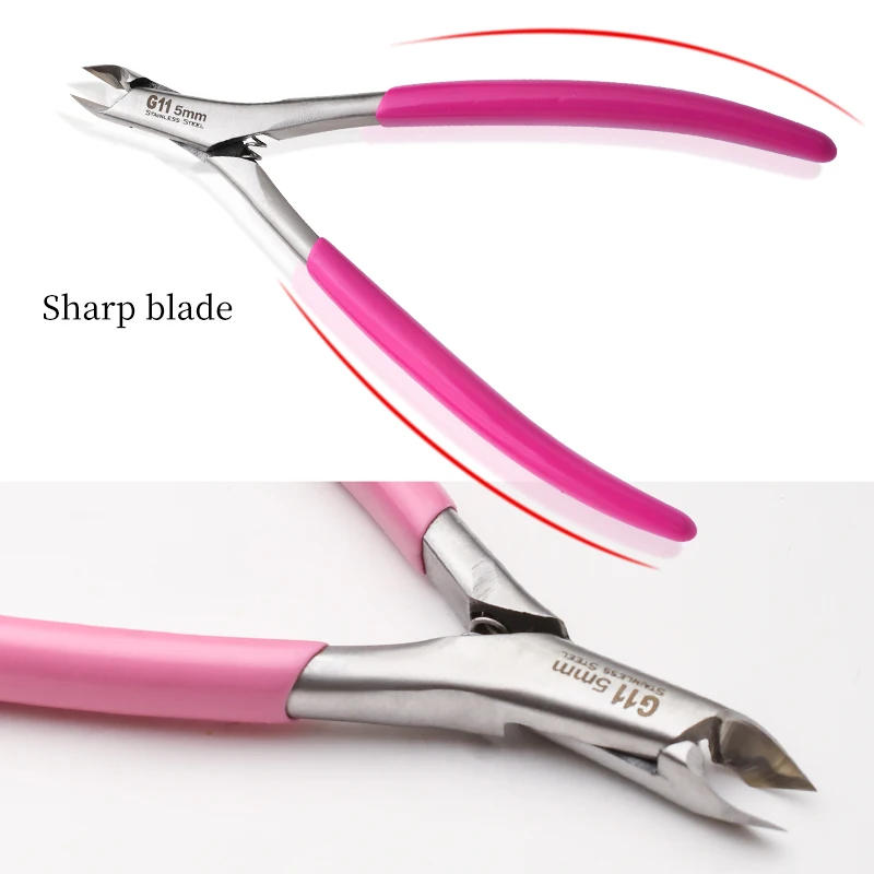 Description Picture 5 of itemCuticle clippers Dead skin scissors Nails Stainless steel nail remover Nail clippers with sharp blades Pedicure tools Nail care