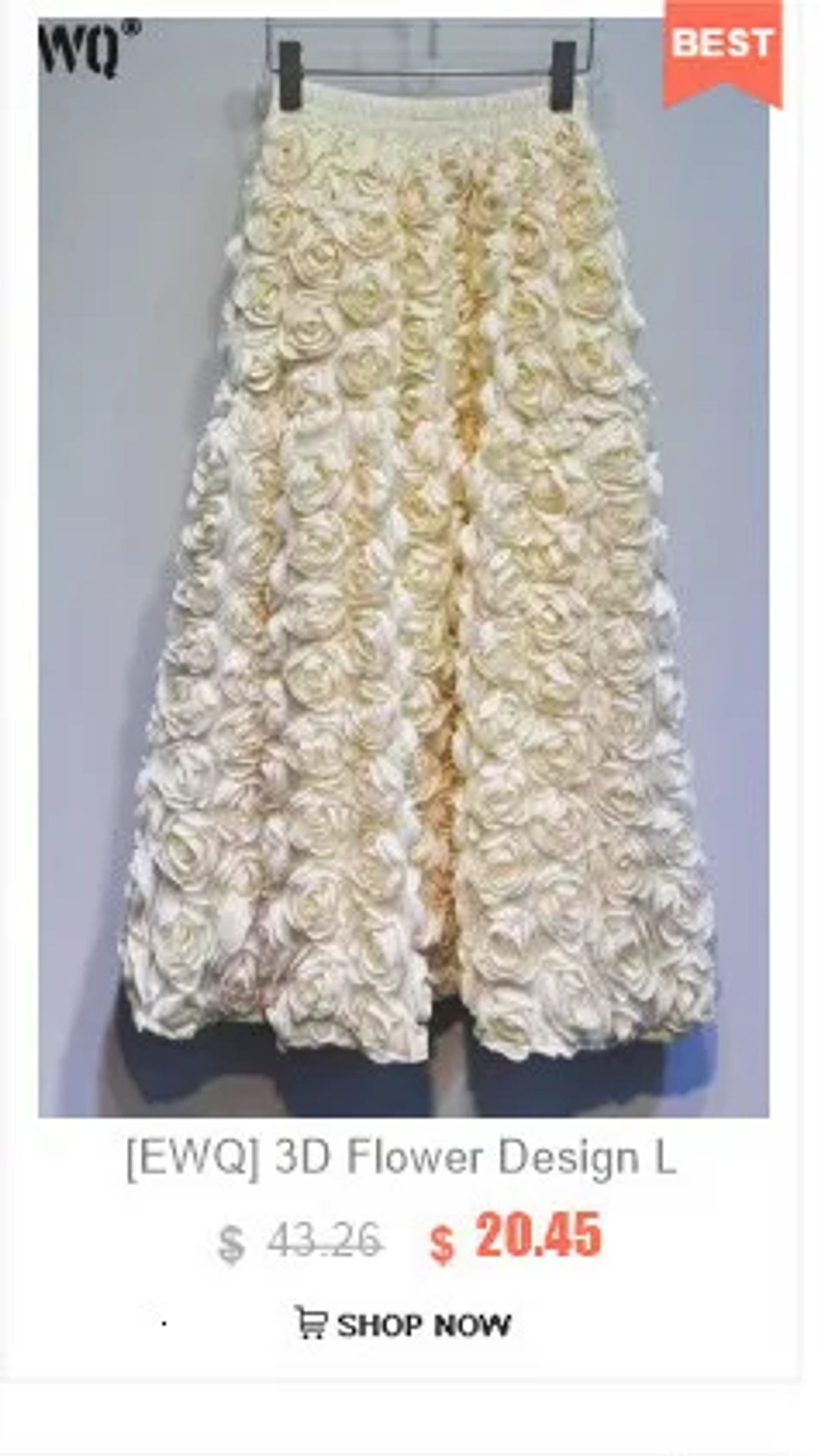 Description Picture 3 of item[EWQ] French Turn-down Single Breasted Cardigan Temperament All-match Slimming Skirt Knitted Two Piece Set 2025 Spring 16O4001