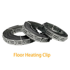 1/5/10M Metal Floor Heating Cable Straps,Heating Wires Accessories Cable Clips for Floor, Roof and Gutter Installation