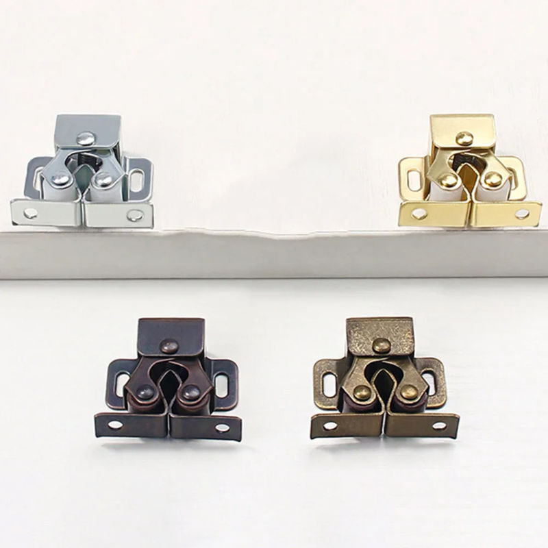 Description Picture 3 of itemHigh Quality Close Latch Door Cabinet Catch Boat Caravan Cupboard Hardware Stainless Steel 2pcs Double For Motorhomes Gripper