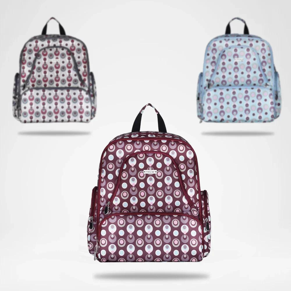 Description Picture 4 of itemInsular Baby Diaper Bag Multifuntion Nappy Stroller Backpack Maternity Mummy Bag Baby Waterproof Diaper Changing Bag Backpacks