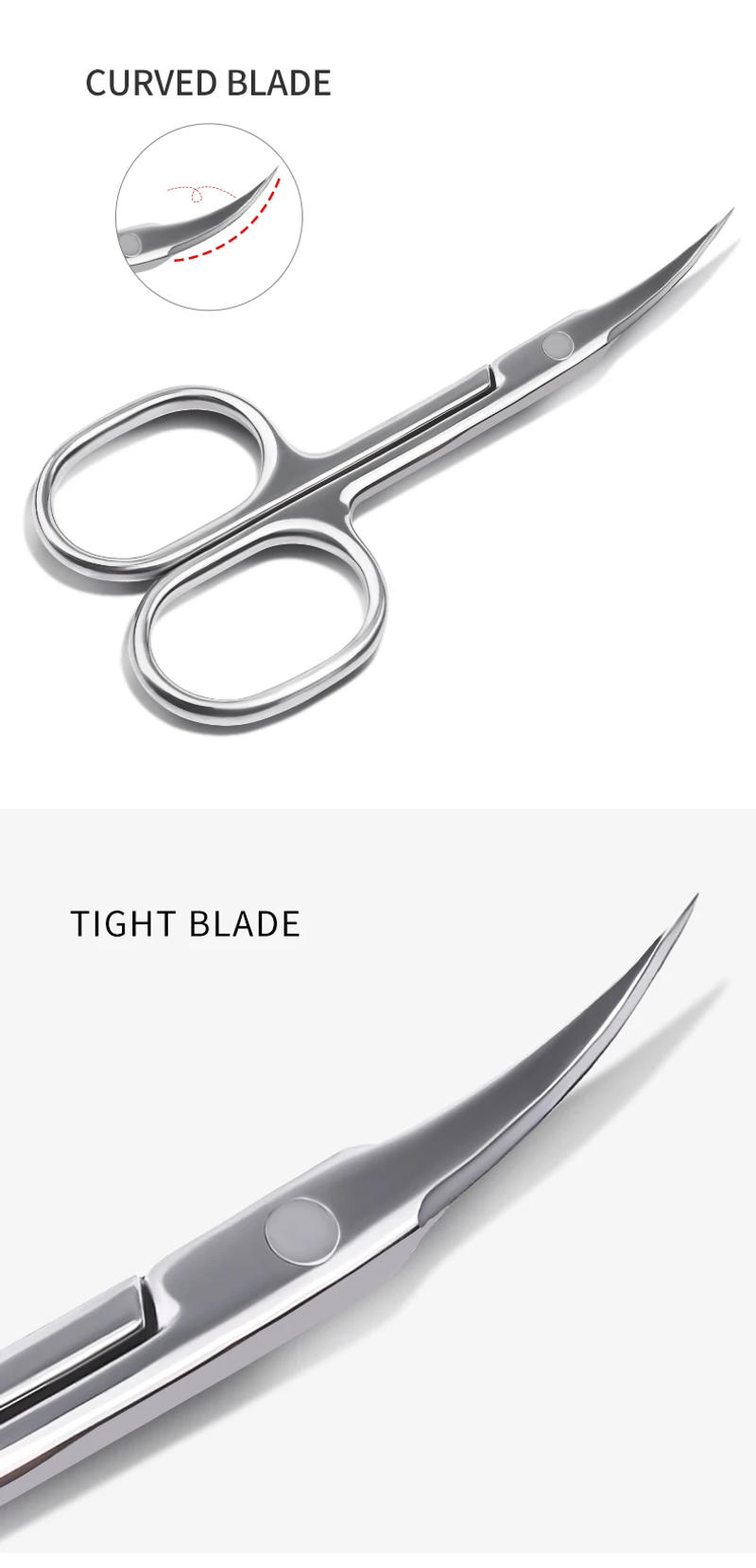 Description Picture 2 of itemCuticle Nippers Scissors Nail Clipper Trimmer Dead Skin Remover Cuticle Cutter Manicure Supplies Professional Tool