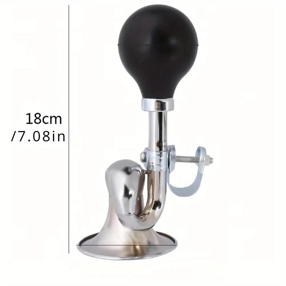 Description Picture 2 of itemRetro Bicycle Snail Air Horn Loud Full Mouthed Bicycle Cycle Bike Bugle Trumpet Bell Mountain Bike Riding Bicycle Accessories