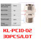 30PCS KL-PC10-02