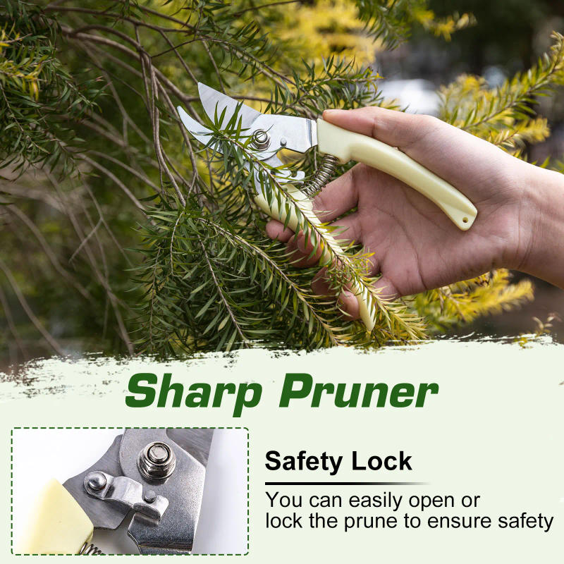 Description Picture 6 of itemGardening Tools Set Including Garden Shear Claw Gardening Gloves Cultivator Transplant Trowel Soil Scoop Outdoor Planting Tools