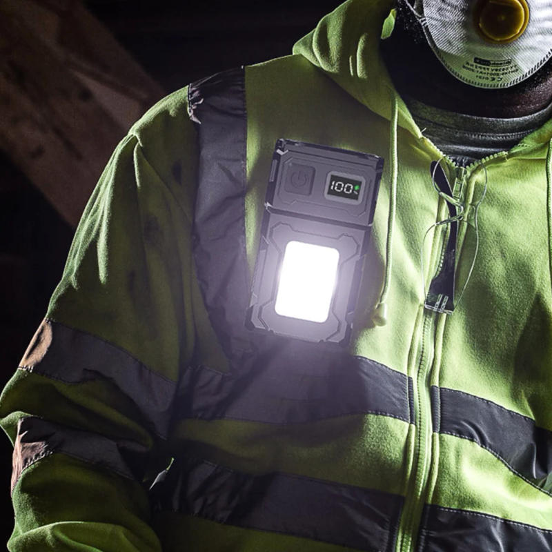 Description Picture 6 of itemCOB SMD Pocket Emergency Lantern 500LM Powerful Mini Torch 1200mAh LED Keychain Flashlight Rotatable for Camping Fishing Walking