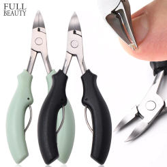 Professional Nail Cutter Clippers Nail Cuticle Nipper Remover Dead Skin Pliers Ingrown Scissors Toenails for Manicure Pedicure