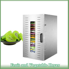 Commercial Fully Automatic Fruit Dehydrator, Stainless Steel Lemon And Fresh Orange Slice Dryer
